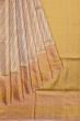 Kanchipuram Silk Brocade Orange Saree