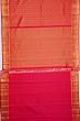 Kanchipuram Silk Brocade Pink Saree