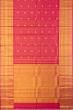 Kanchipuram Silk Oosi Lines And Butta Pink Saree