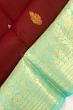 Kanchipuram Silk Butta Maroon Saree