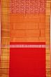 Kanchipuram Silk Brocade Red Saree