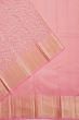 Kanchipuram Silk Brocade Baby Pink Saree