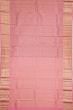 Kanchipuram Silk Brocade Baby Pink Saree