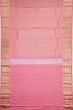 Kanchipuram Silk Brocade Baby Pink Saree