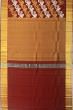 Kanchipuram Silk Jaal Maroon Saree