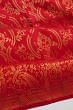 Kanchipuram Silk Brocade Red Saree