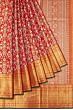 Kanchipuram Silk Brocade Red Saree