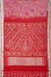 Ponduru Handspun Cotton All Over Jamdani Jaal Baby Pink Saree