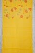 Ponduru Handspun Cotton All Over Jamdani Yellow saree