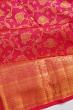 Kanchipuram Silk Brocade Pink Saree