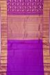 Kanchipuram Silk Brocade Violet Saree