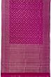 Kanchipuram Silk Antique Zari Jaal And Butta Purple Saree