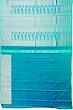 Kanchipuram Silk Antique Zari Jaal And Butta Dual Tone Green And Blue Saree