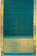 Classic Kanchipuram Silk Butta Teal Green Saree