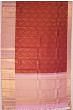 Kanchipuram Silk Brocade Maroon Saree