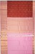 Kanchipuram Silk Brocade Maroon Saree