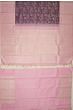 Kanchipuram Silk Brocade Violet Saree