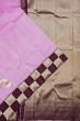 Kanchipuram Silk Butta Lavender Saree