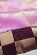 Kanchipuram Silk Butta Lavender Saree