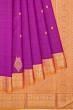 Kanchipuram Silk Butta Purple Saree