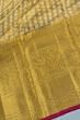 Kanchipuram Silk Tissue Brocade Gold Saree