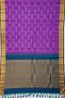 Kanchipuram Silk Lines And Yaani Butta Purple Saree