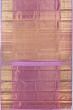 Kanchipuram Silk Tissue Brocade Pink Saree