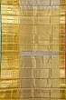 Kanchipuram Silk Tissue Jaal Gold Saree