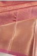 Kanchipuram Silk Brocade Pink Saree