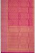 Kanchipuram Silk Brocade Pink Saree