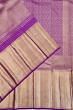 Kanchipuram Silk Tissue Violet Saree