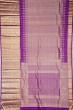 Kanchipuram Silk Tissue Violet Saree