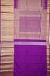 Kanchipuram Silk Tissue Violet Saree