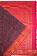 Kanchipuram Silk Brocade Purple Saree