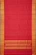 Kanchipuram Silk Checks Red Saree