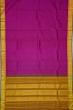 Kanchipuram Silk Checks Purple Saree