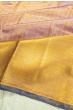 Kanchipuram Silk Tissue Vertical Lines And Butta Lavender Saree