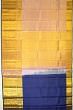 Kanchipuram Silk Tissue Vertical Lines And Butta Lavender Saree