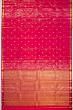 Kanchipuram Silk Oosi Lines And Butta Pink Saree