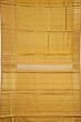 Kanchipuram Silk Tissue Criss Cross Checks And Butta Gold Saree