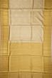 Kanchipuram Silk Tissue Brocade And Butta Gold Saree