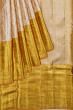 Kanchipuram Silk Tissue Brocade Gold Saree