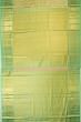 Kanchipuram Silk Tissue Brocade Green Saree