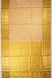 Kanchipuram Silk Tissue Brocade Gold Saree