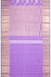 Kanchipuram Silk Jaal Lavender Saree