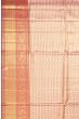 Kanchipuram Silk Tissue Brocade Pink Saree