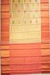 Kanchipuram Silk Tissue Jaal Gold Saree