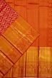 Kanchipuram Silk Brocade Red Saree