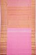 Kanchipuram Silk Brocade Baby Pink Saree