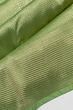 Kanchipuram Silk Brocade Pista Green Saree